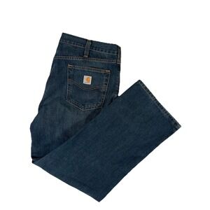 Carhartt 101483-968 Holter Relaxed Fit Dark Wash Jeans Men's 40x30‎ (41x30.5)